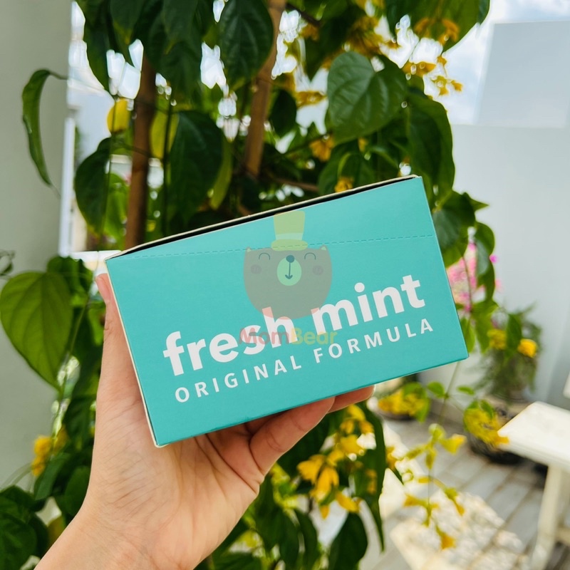 Viên thơm miệng Breath Pearls Natural lọ 50 viên Của Úc