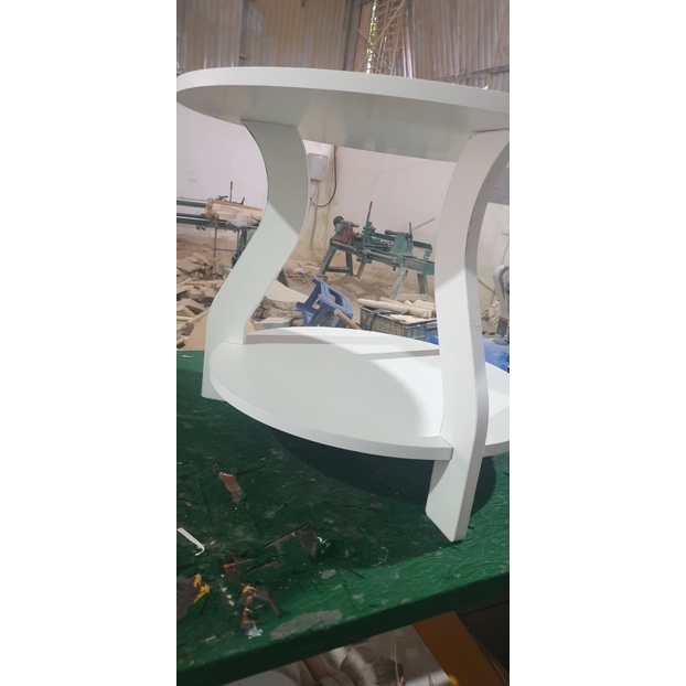 Bàn 2 tần phong cách hiện đại làm bàn trà, sôfa, decor