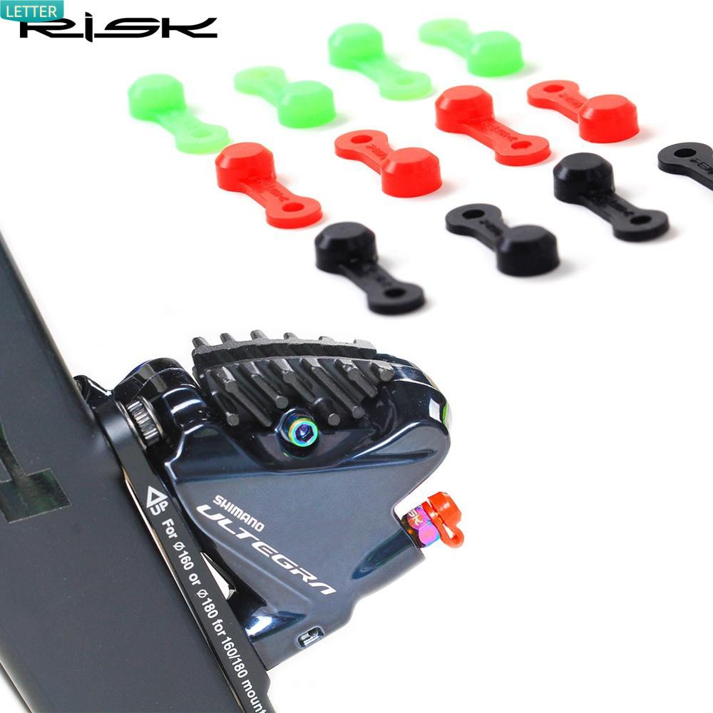 Set 10 Nắp Đậy Chống Bụi 19MM Cho Phanh Xe Đạp 3 Màu Sắc