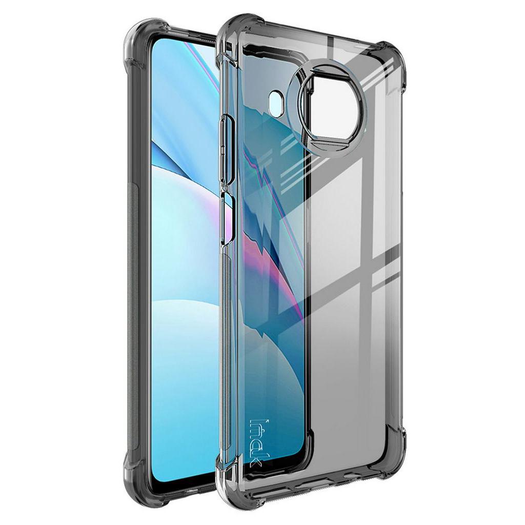 Ốp Điện Thoại Imak Bằng Silicon TPU Mềm Trong Suốt Chống Sốc Cho Xiaomi Mi 10T Lite 5G