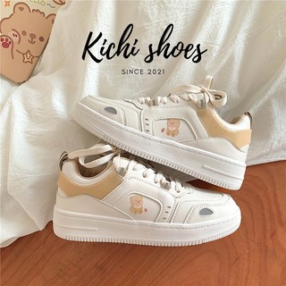 Giày Thể Thao Gấu Cute Đế Dày Mềm Mại Phong Cách Lolita Cá Tính Cho Nữ mã 2080 - Kichi Shoes