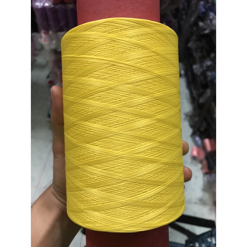 tơ vắt sổ 150D màu vàng cúc