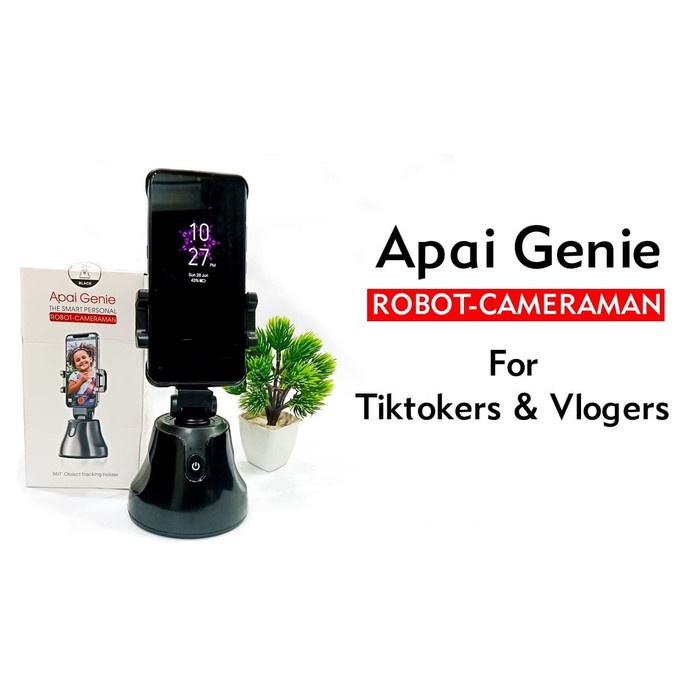 Giá đỡ ổn định camera thông minh ai robot ai robot theo dõi tự động màu đen | BigBuy360 - bigbuy360.vn