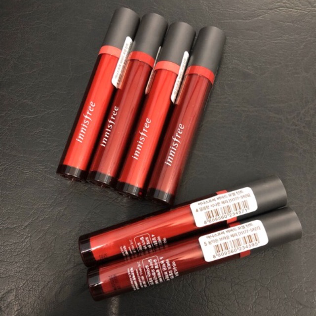 SON VIVID OIL TINT INNISFREE mẫu 2019