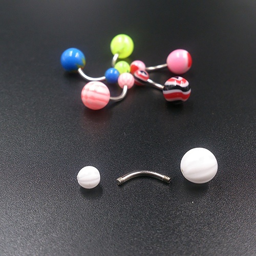 Bộ 10 / 30 / 50 Khuyên Rốn Bằng Thép Không Gỉ