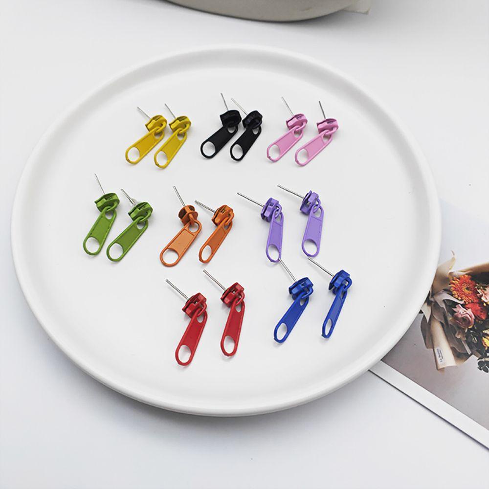 PRESTON Khuyên Tai Kim Loại Dễ Thương Cho Nữ