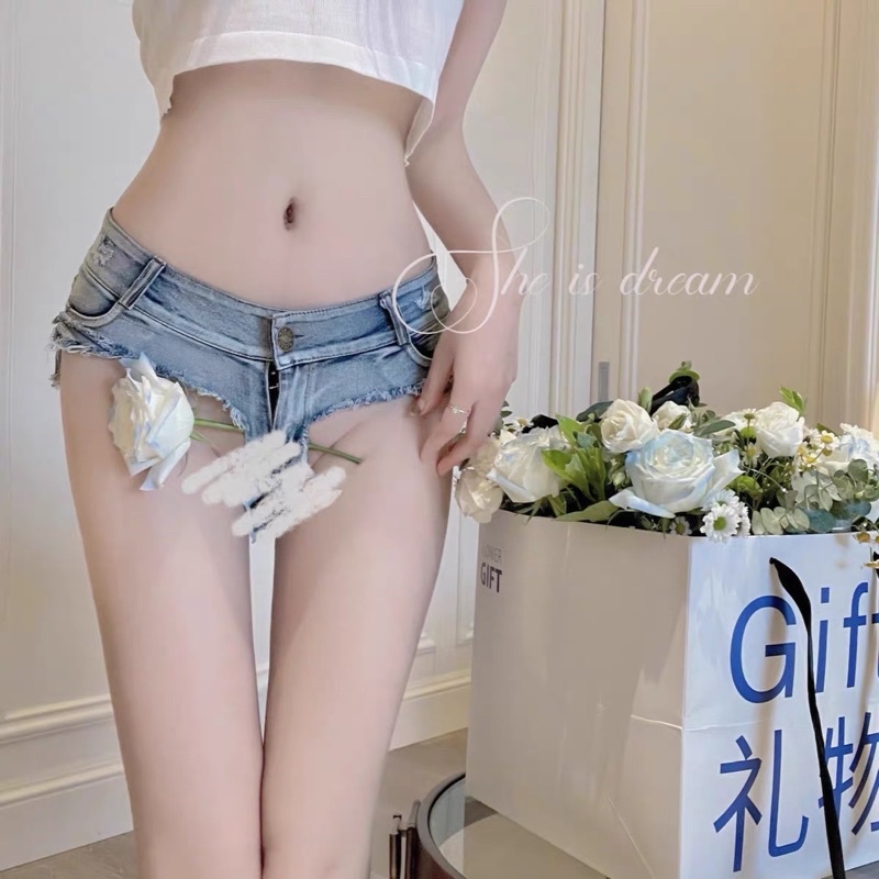 QUẦN SHORT JEAN SIÊU NGẮN SIÊU SEXY DÀNH CHO NỮ