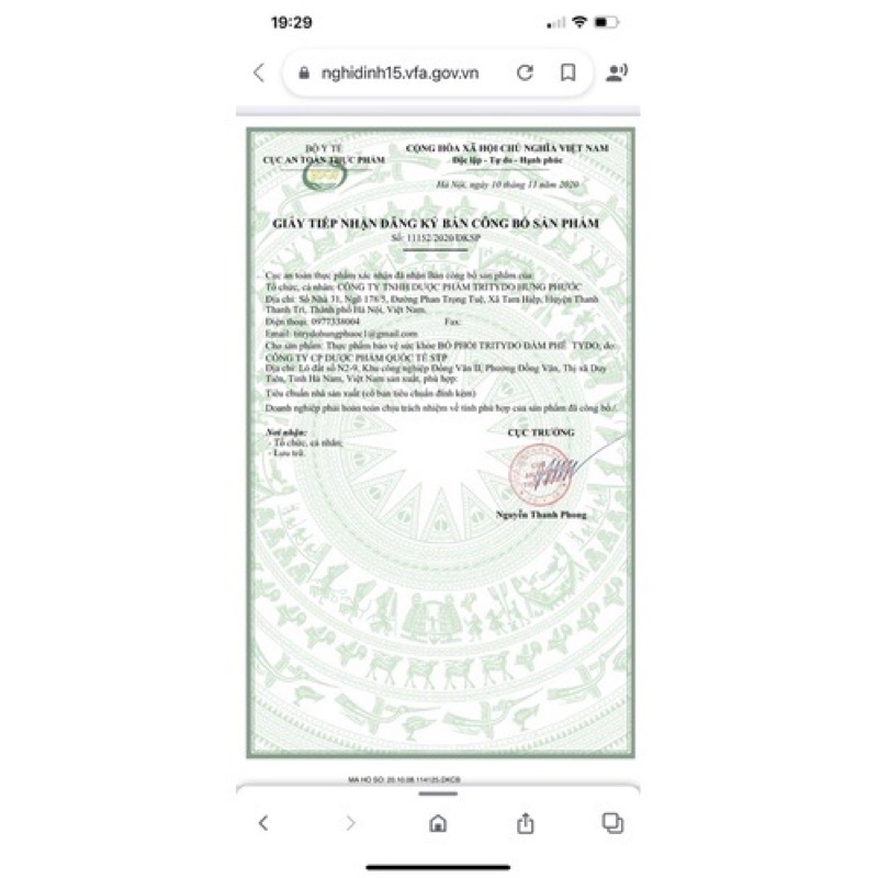 Bổ phổi  Tritydo giúp bổ phổi -giảm ho- hạn chế tăng tiết dịch đờm hộp 12 gói *10 ml