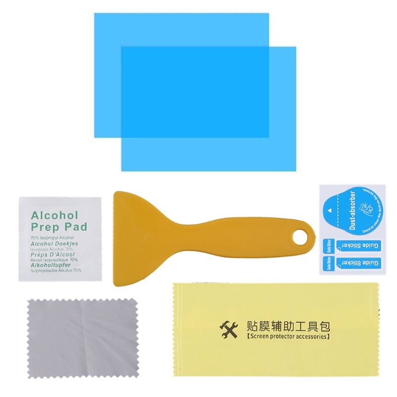 Set 2 Miếng Dán Bảo Vệ Kính Chiếu Hậu Xe Hơi Chống Sương Mù Chống Thấm Nước