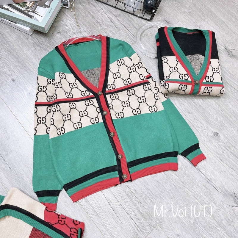 Áo Khoác Len Hoạ Tiết Hàng Quảng Châu ❤️ Ảnh Thật Lekemqc