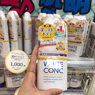 Sữa tắm white conc body nhật bản dưỡng da trắng hồng
