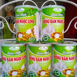 Sữa bột Hồng Sâm Ngọc Linh Nhụy Hoa Nghệ Tây Saffron, HSD T6/2023