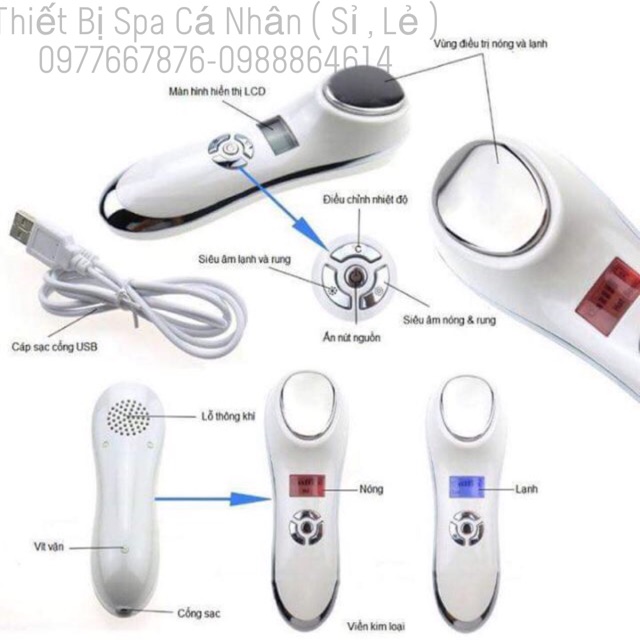 Búa Nóng Lạnh Đẩy Dưỡng chất MINI 7901