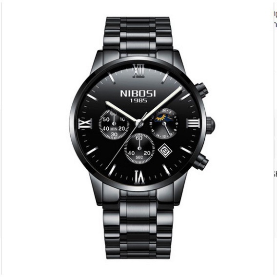 Đồng hồ nam dây thép đặc fullbox Chính Hãng Nibosi 2325 tovuvanhung | BigBuy360 - bigbuy360.vn