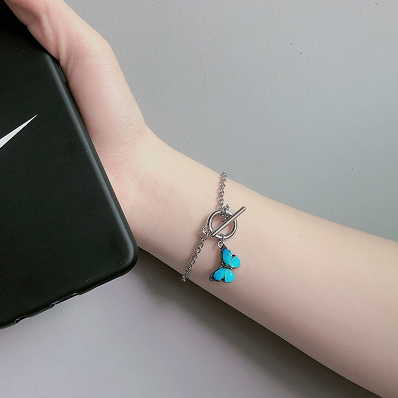 [Mã FAMAYFA giảm 10K đơn 50K] Vòng tay phối mặt hình bươm bướm cho cặp đôi | BigBuy360 - bigbuy360.vn