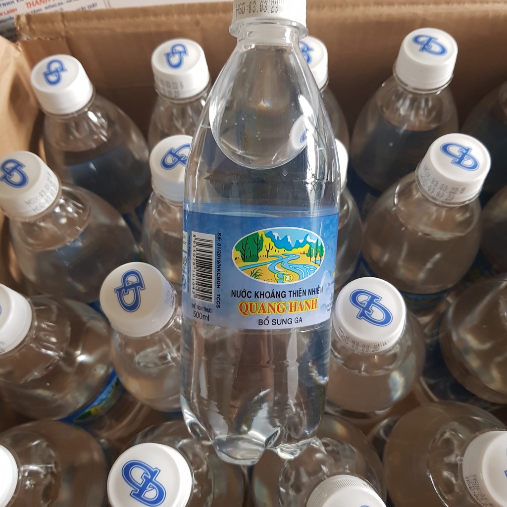 Nước khoáng mặn Quang Hanh chai 500ml