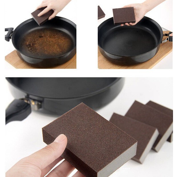 Mút Rửa Chén Carborundum Ma Thuật Cho Nhà Bếp