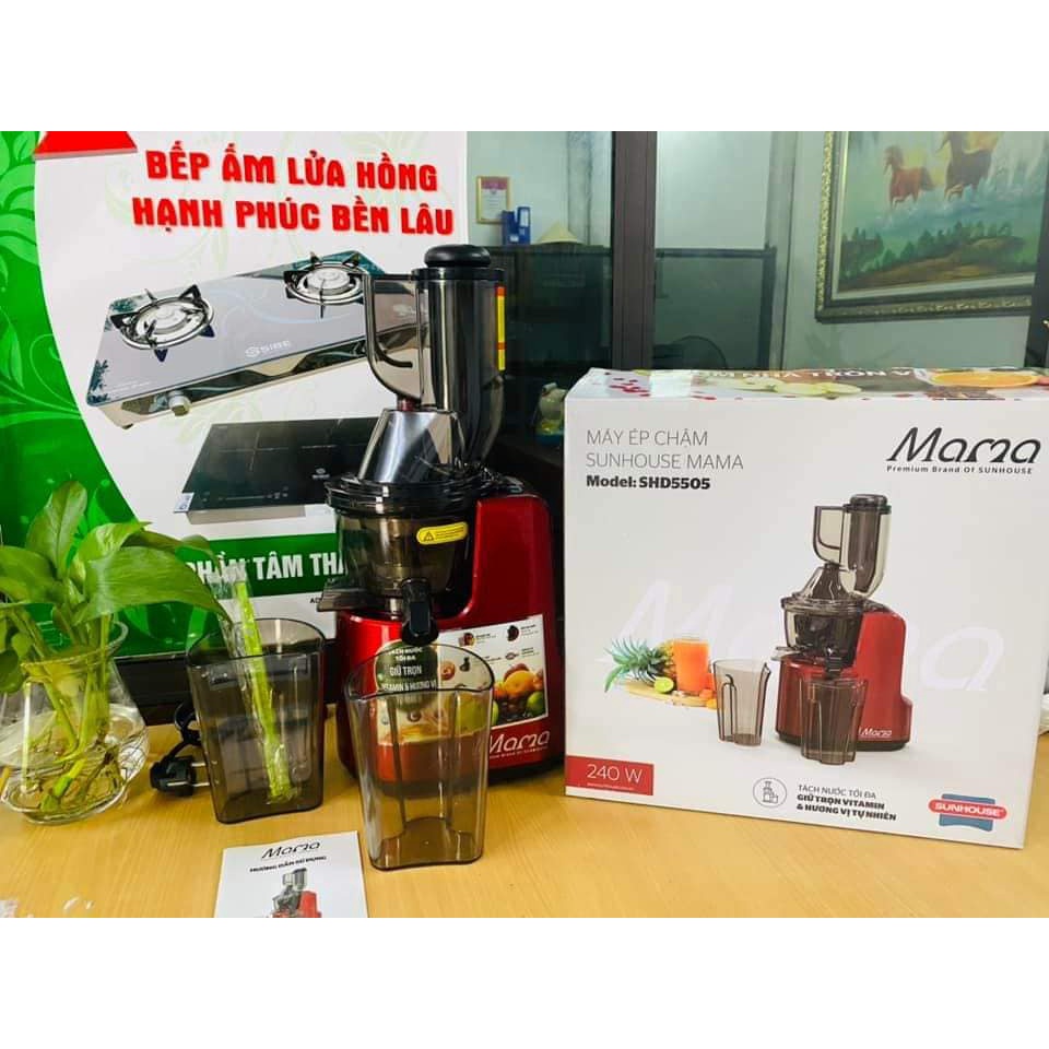 Máy Ép Chậm Sunhouse Mama Shd5505 Hàng chính hãng 100%