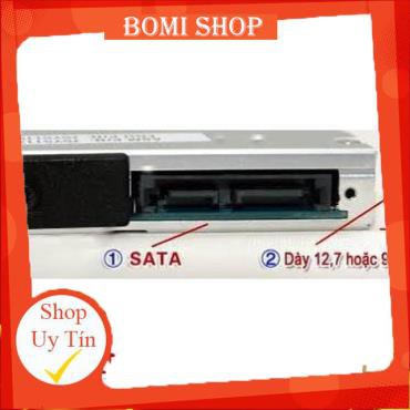 Hàng Chính Hãng_ Caddy Bay Dày 9,5mm và 12.7mm Chuẩn SATA Dùng Để Lắp Thêm 1 Ổ Cứng / SSD Thay Vào Vị Trí Của Ổ DVD