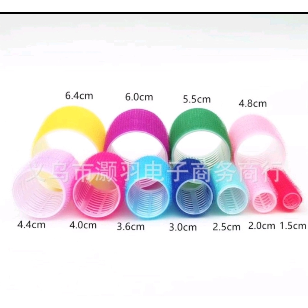 Lô cuốn tóc tự dính SIZE NHÍ  ,lẻ 1 cái,nhiều màu