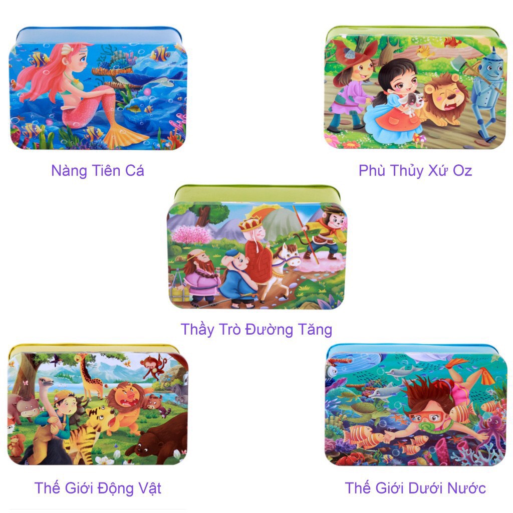 Đồ chơi ghép hình gỗ cao cấp - đồ chơi cho bé thỏa sức sáng tạo, Dành cho trẻ từ 3 tuổi trở lên ( Giao mẫu ngẫu nhiên )0