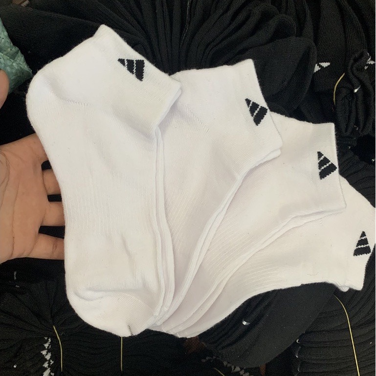 VỚ/TẤT THỂ THAO NAM/NỮ CỔ TRUNG COTTON ADIDAS CỔ TRUNG