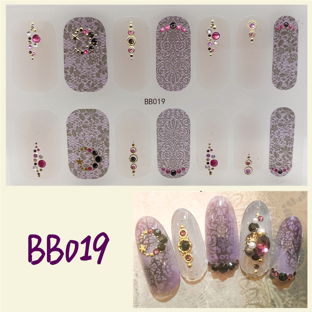 Phụ Kiện Trang Trí Móng Tay Nghệ Thuật 3d Bb019-035