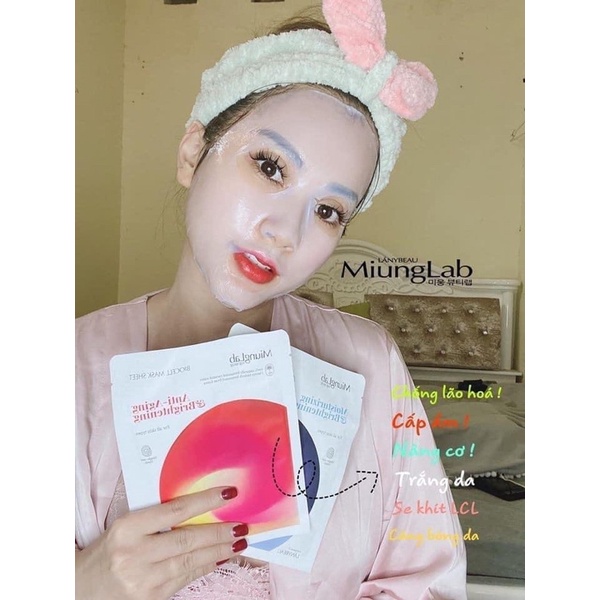 Mặt nạ MLAB dưỡng da từ sợi tre xuất xứ Hàn Quốc