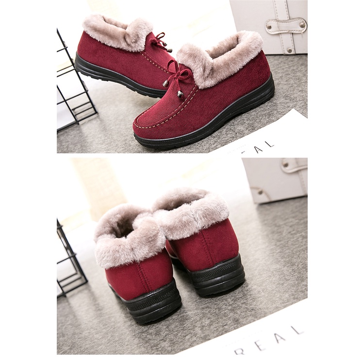 Găng Tay Cotton Dày Chống Nước Thời Trang Mùa Đông Cho Nữ