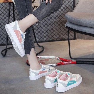 Giày sneaker nữ da lộn giá rẻ Hàn Quốc Order