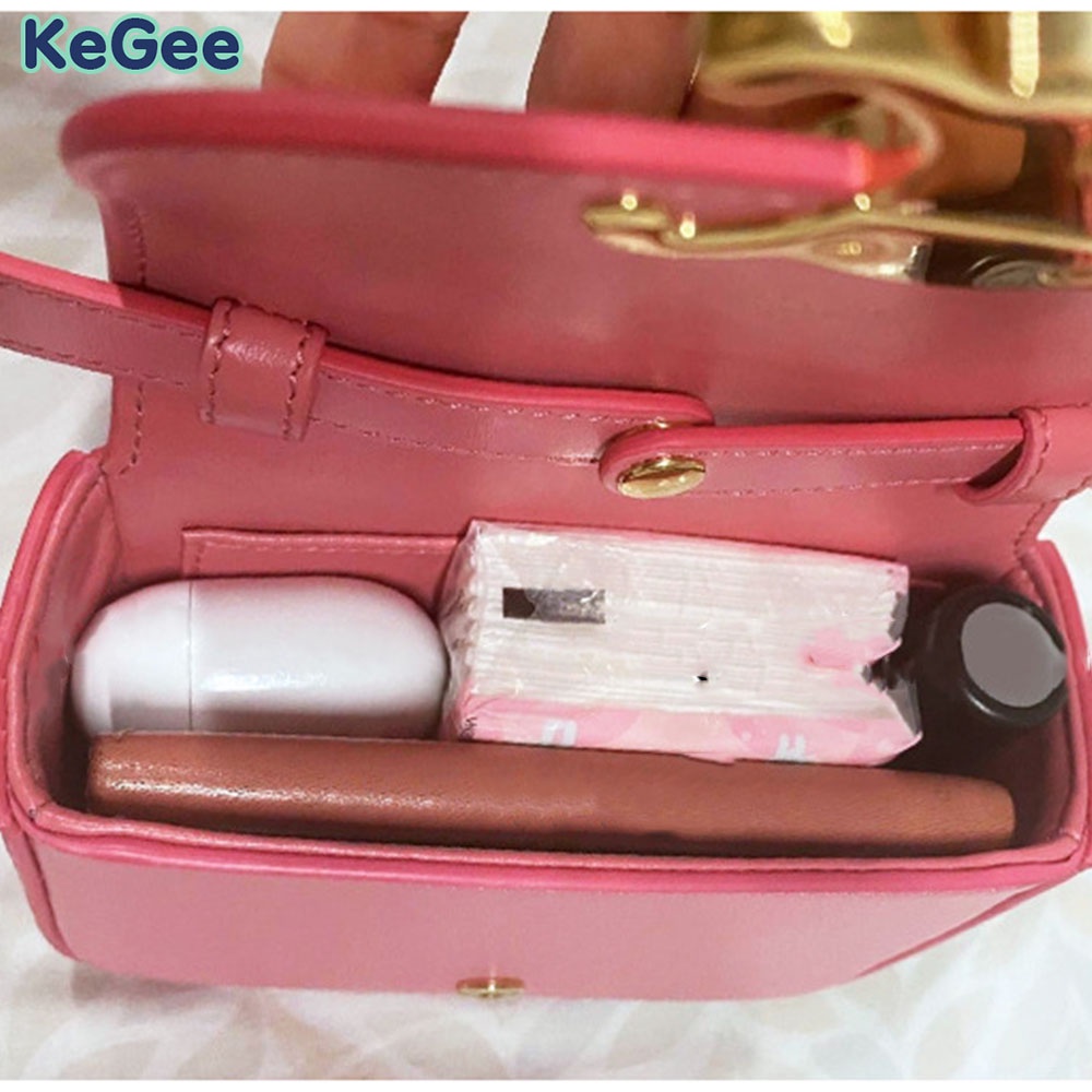 Túi Da PU Đeo Chéo Mini Phong Cách Hàn Quốc Cho Nữ
