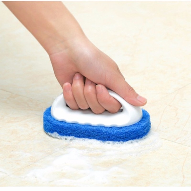 1 Bàn Chải Vệ Sinh Nhà Bếp / Phòng Tắm Có Tay Cầm Tiện Dụng