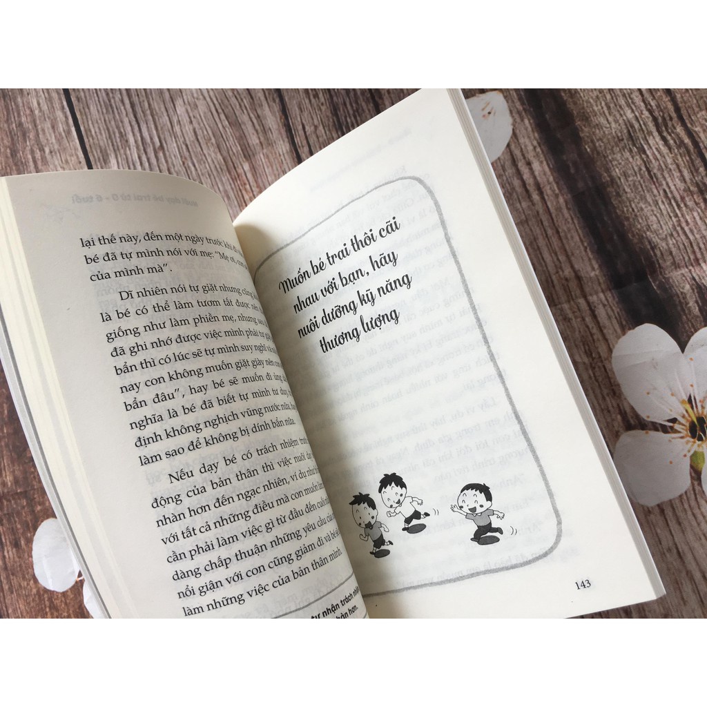 Sách - Nuôi Dạy Bé Trai Từ 0 - 6 Tuổi Tặng Bookmark