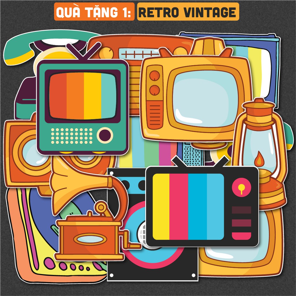 [QU&Agrave; TẶNG 22k] Với đơn h&agrave;ng bất k&igrave; từ 79k tặng ngay bộ 12 sticker tại Suvi Sticker