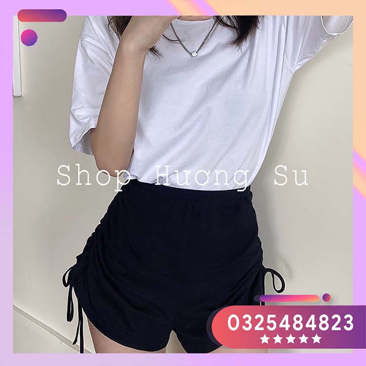 Quần đùi rút 2 bên hông gợi cảm Hương Su ( PVN1737 )