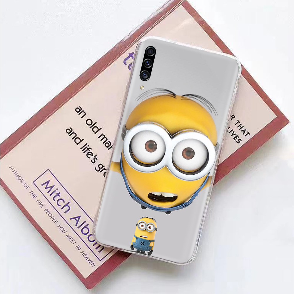 Ốp Điện Thoại Mềm Trong Suốt Hình Minion Màu Vàng Gt312 Cho Iphone 8 7 6s 6 Plus 5 5s Se 5c 4 4s