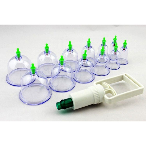 Bộ giác hơi 12 ly không dùng lửa _ Không kèm ống dây nhựa dài - BX0657