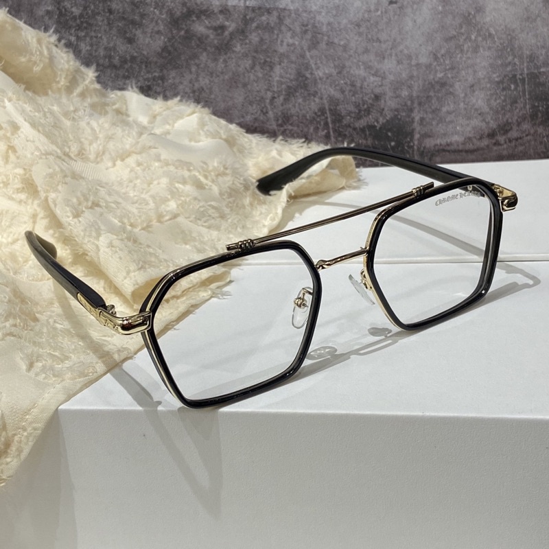 Gọng kính thời trang nam nữ chrome heart dáng vuông hot trend 2023.thiết kế trẻ trung,độc đáo,cá tính