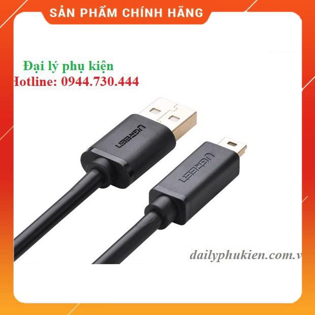 Cáp USB 2.0 to USB Mini 25cm Ugreen 10353 dailyphukien