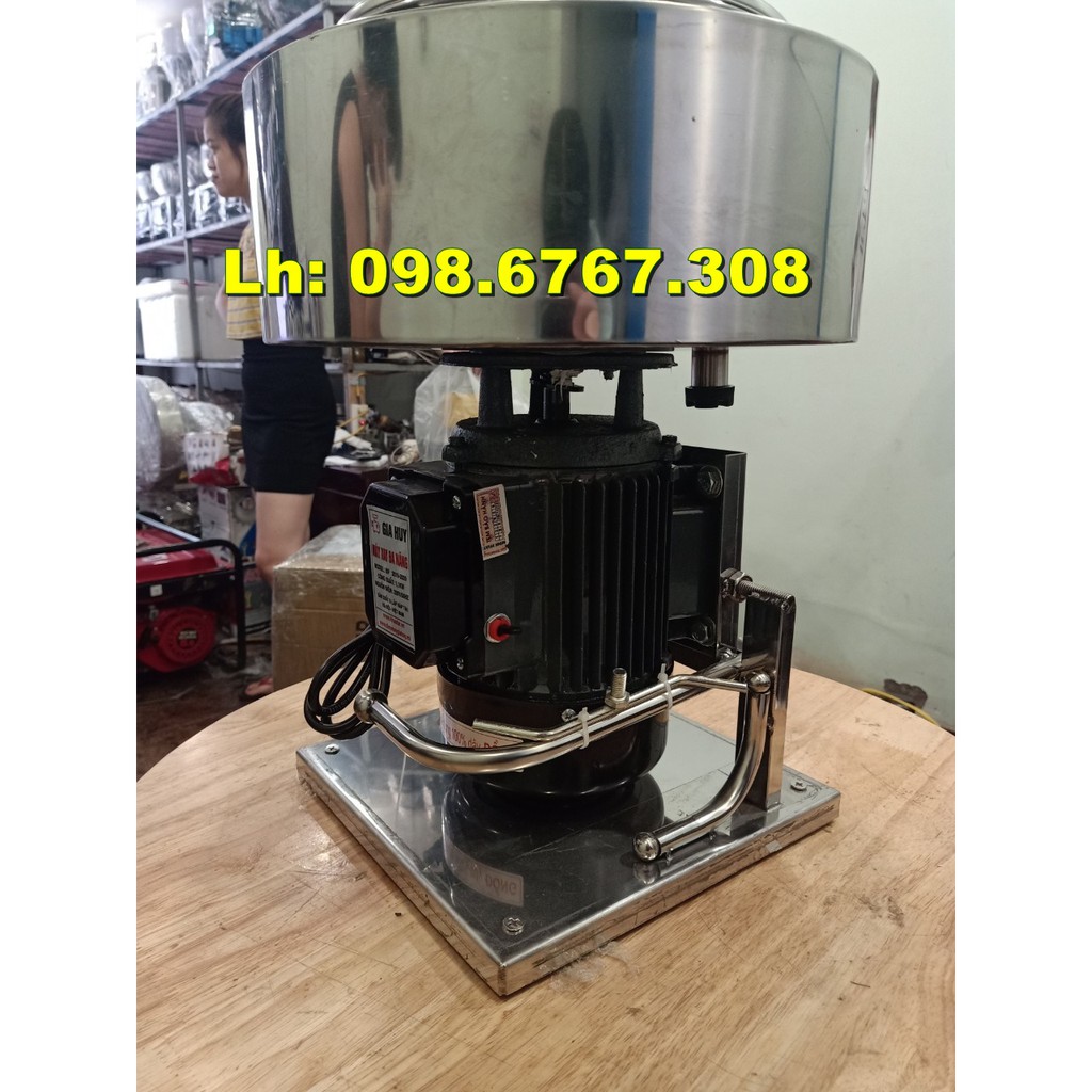 Máy xay thịt làm giò chả, pate, xúc xích có bao đá, công suất 1,1KW