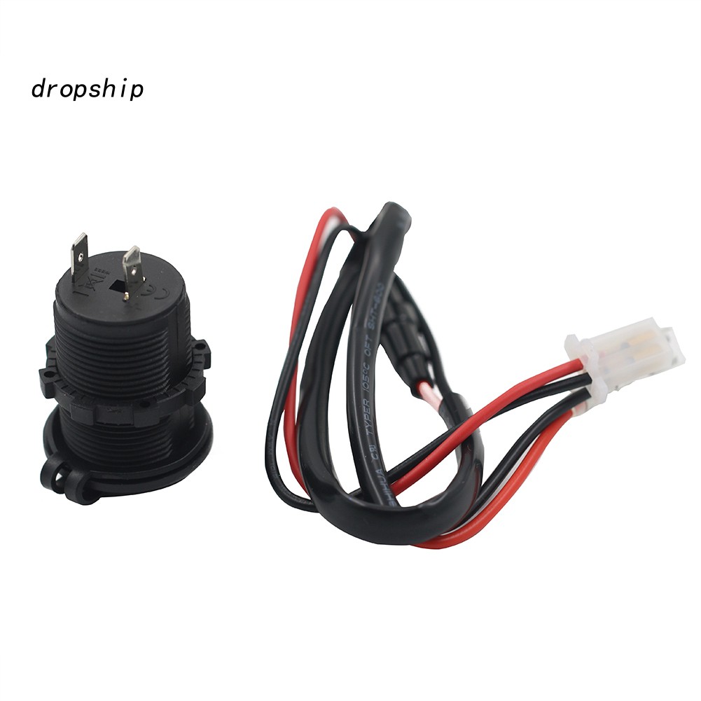 Tẩu sạc B' Dp chống nước 12V-24V chuyên dụng cho xe hơi/xe máy