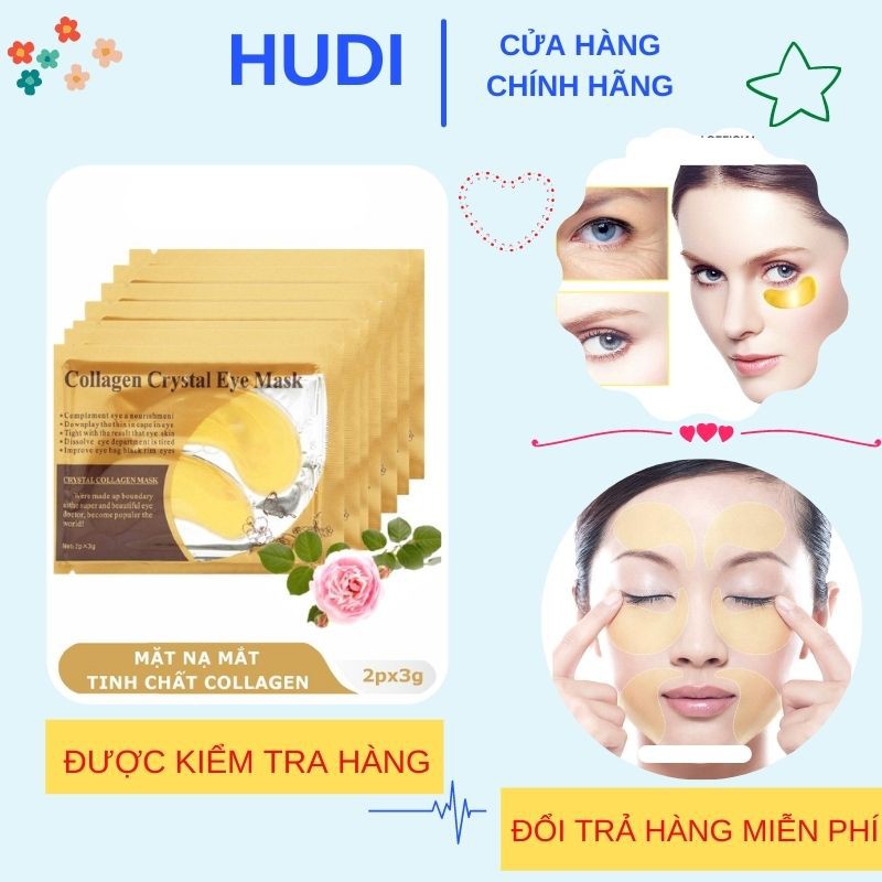 Mặt Nạ Mắt [Hudi] -  Mask Mắt Tinh Chất Collagen Vàng Hàn Quốc