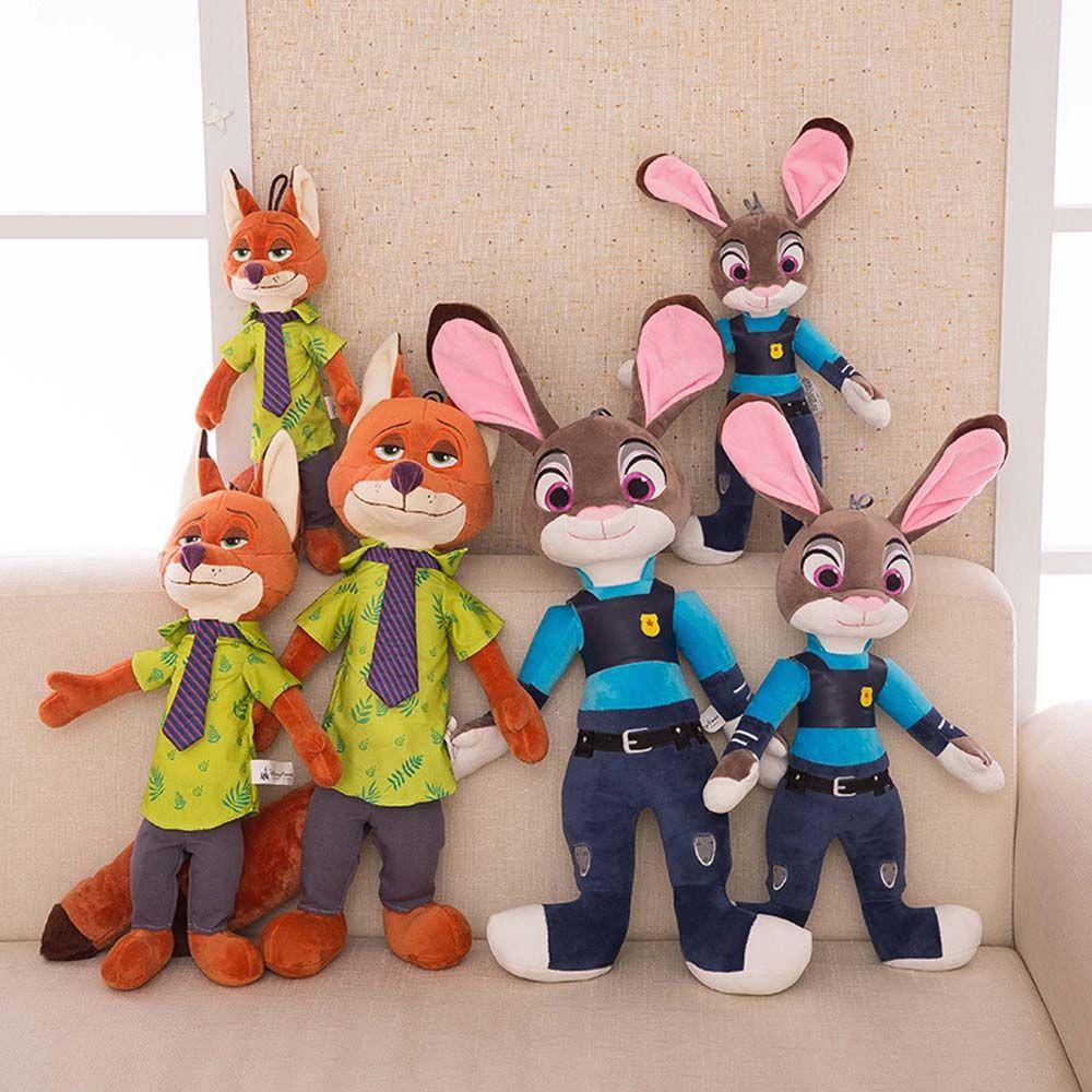 Đồ chơi nhồi bông Hình Thỏ Judy Hopps Mềm Mại Dành Cho Bé