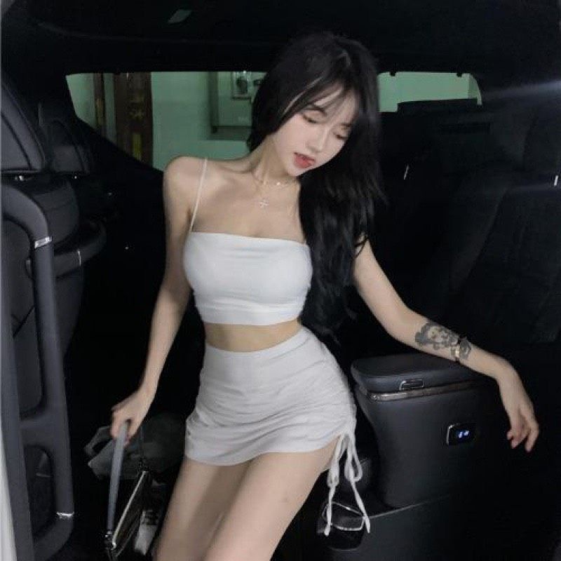 Set rút dây siêu sexy ( áo dây bún và R2)