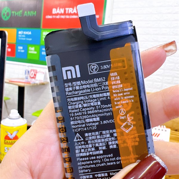 Pin Xiaomi Mi Note 10 Pro / Mi Note 10 Lite / Mi Note 10 / Mi CC9 Pro - BM52 zin