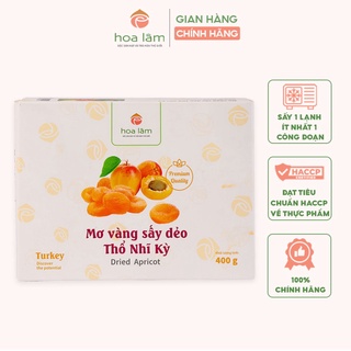 Mơ vàng sấy dẻo Thổ Nhĩ Kỳ cao cấp Hoa Lâm giàu chất xơ và sắt 400g