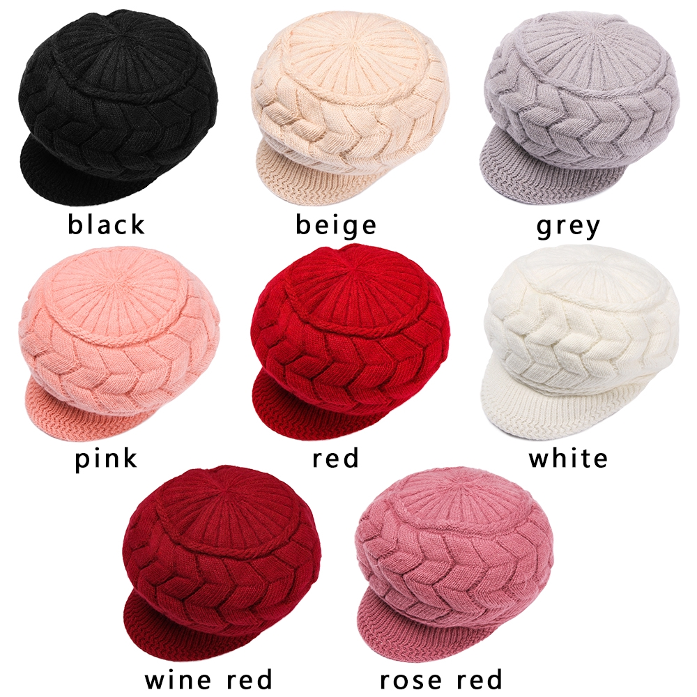 Nón len giữ ấm mùa đông thời trang