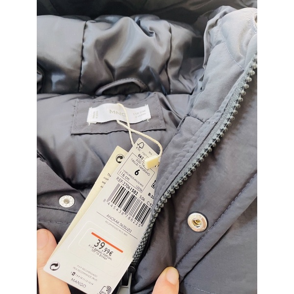 Áo Phao Trần Bông MNG Bé Trai