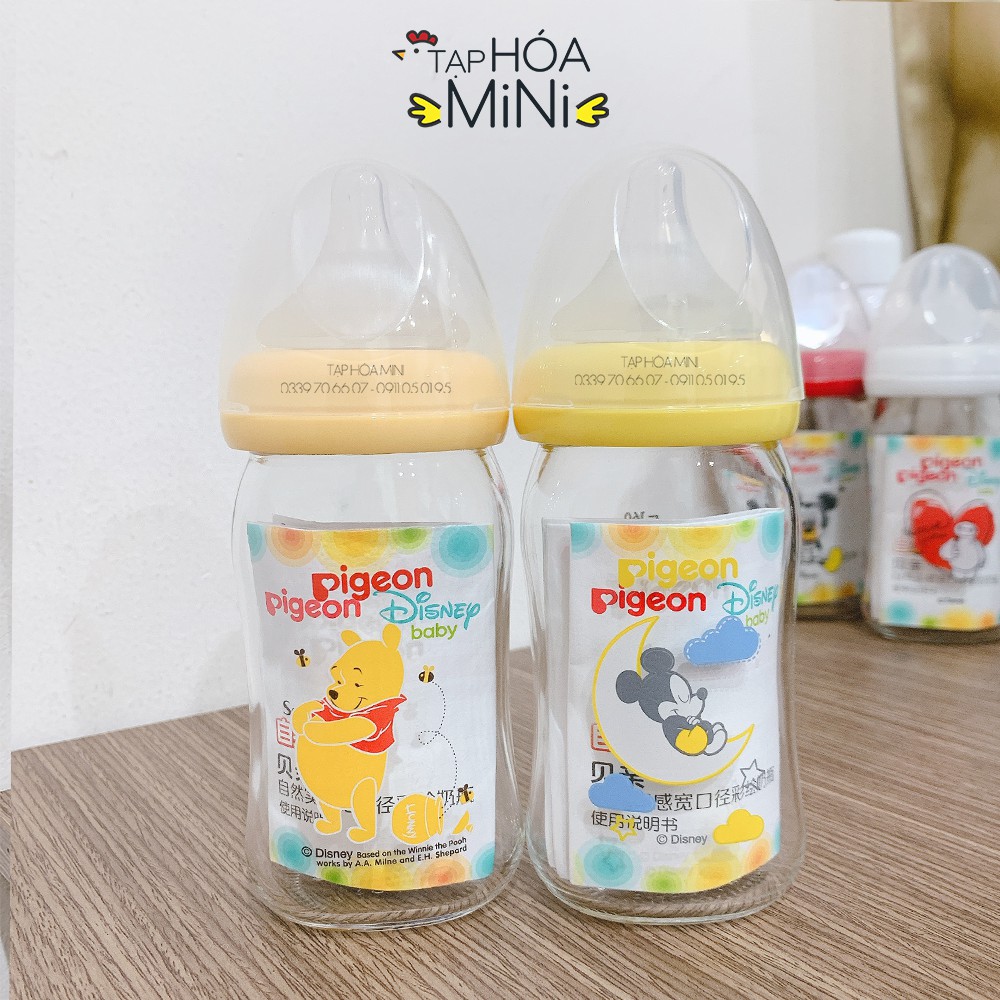 Bình Pigeon Nội Địa - Chính Hãng Thủy Tinh 160ml