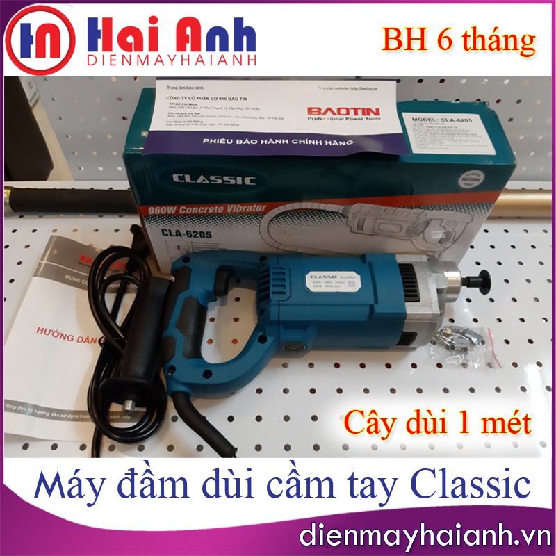 Máy đầm rung bê tông- MÁY ĐẦM DÙI BÊ TÔNG CLASSIC 960W, CHUYÊN SỬ DỤNG TRONG XÂY DỰNG, HÀNG NHẬP KHẨU